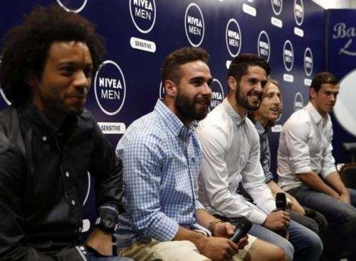 Футболісти "Реала" знялися у рекламі крему (ВІДЕО)