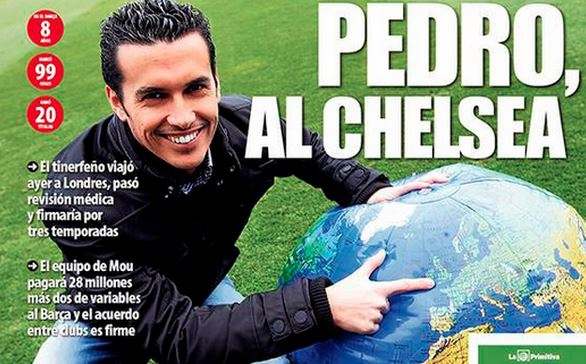Педро переехал в "Челси" из-за Лондона 