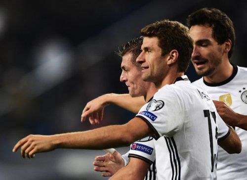 Томас МЮЛЛЕР: "Германия показала хорошую игру"