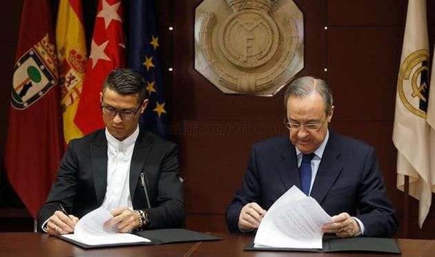 Офіційно: Роналду продовжив контракт із Реалом до 2021 року