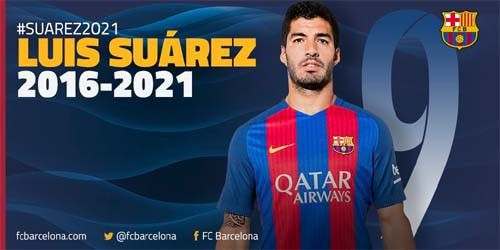 ОФИЦИАЛЬНО: Барселона продлила контракт с Суаресом на 5 лет