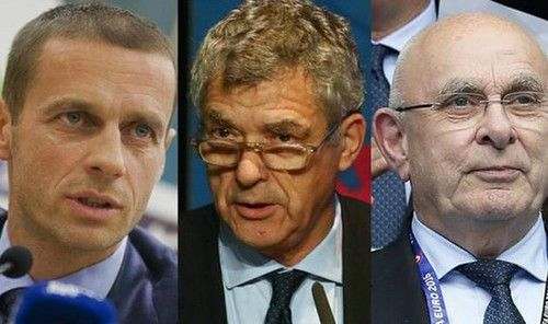 На пост президента УЕФА есть три кандидата
