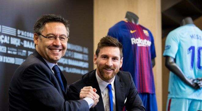 Мессі отримуватиме 40 млн євро на рік за новим контрактом з Барселоною, – AS
