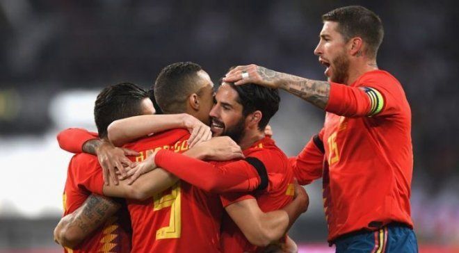 Кожен гравець збірної Іспанії може здобути 125 тисяч євро за перемогу на ЧС-2018