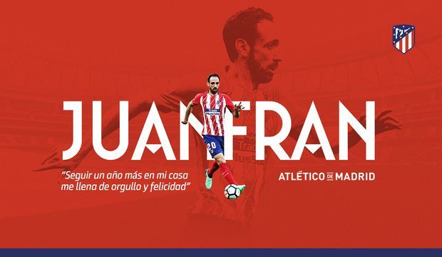 Хуанфран продлил контракт с Атлетико