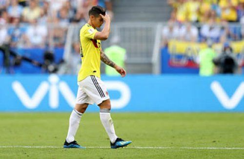 Лидер сборной Колумбии избежал серьезной травмы