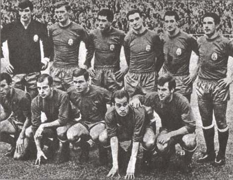 Сборная Испании - обладатель Кубка Европы 1964 г.